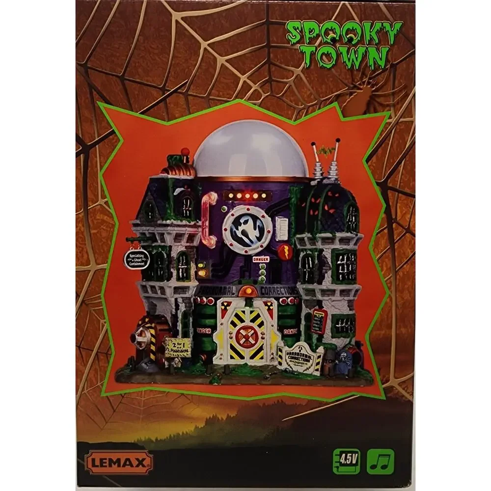 Lemax Spooky Town - 2010 Ghost Containment Building #35549 Retired - BRAND NEW!